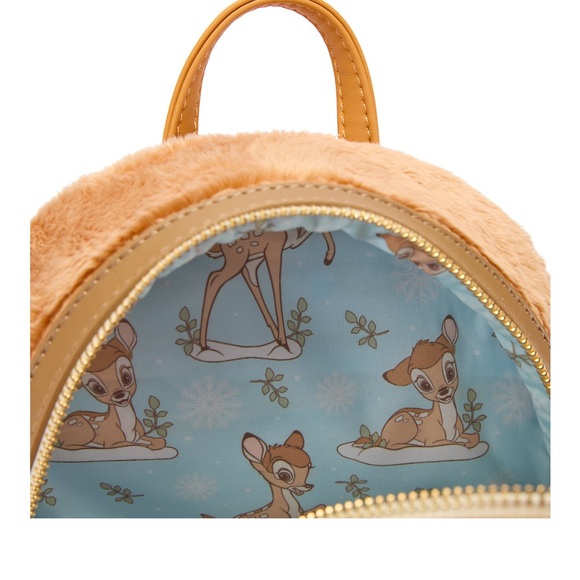 NWT Disney Bambi Loungefly Backpack purse - Picture 4 of 4